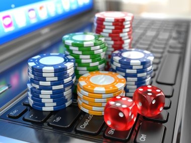 Live baccarat table with multi-camera studio setup on heylink jualtoto